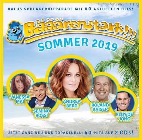 Bääärenstark!!! Sommer 2019, 2 CDs