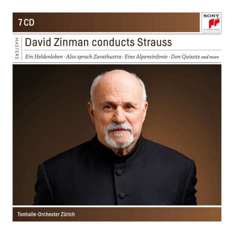 Richard Strauss (1864-1949): David Zinman dirigiert die Orchesterwerke von Richard Strauss (Sony Classical Recordings), 7 CDs