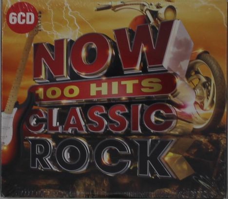Now 100 Hits Classic Rock, 6 CDs