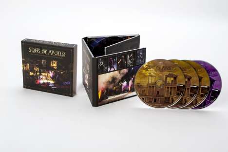Sons Of Apollo: Live With The Plovdiv Psychotic Symphony (Special Edition), 3 CDs und 1 DVD