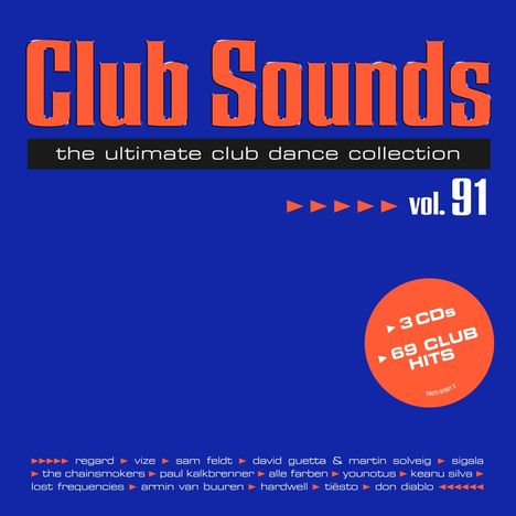 Club Sounds Vol. 91, 3 CDs