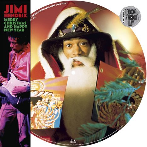 Jimi Hendrix (1942-1970): Merry Christmas Happy New Year EP (Picture Disc), Single 12"