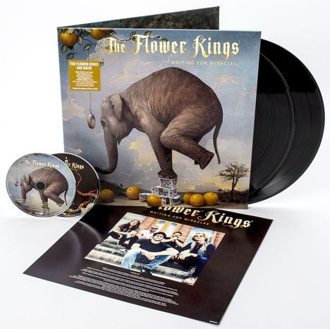 The Flower Kings: Waiting For Miracles, 2 LPs und 2 CDs