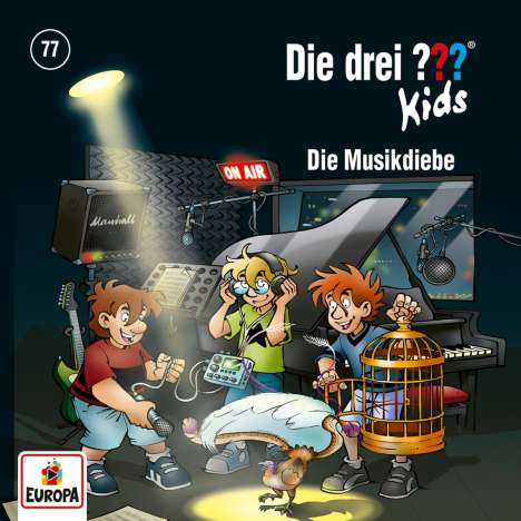 Die drei ??? Kids 77: Die Musikdiebe, CD