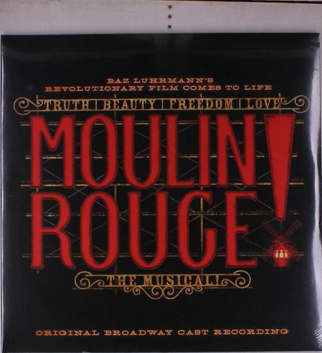 Filmmusik: Moulin Rouge: The Musical (Original Broadway Cast), 2 LPs