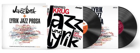 Manfred Krug: Jazz und Lyrik &amp; Lyrik - Jazz - Prosa (Limited Edition), 2 LPs