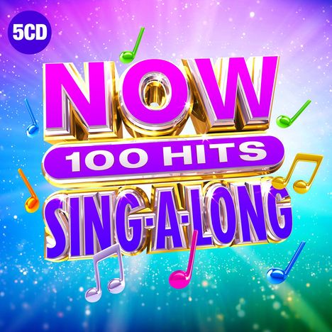 Now 100 Hits Sing-A-Long, 5 CDs
