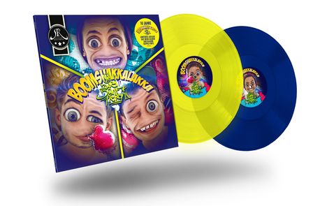 257ers: Boomshakkalakka (180g) (Limited Edition) (Neon Yellow + Blue Vinyl), 2 LPs