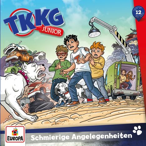 TKKG Junior (Folge 12) Schmierige Angelegenheiten, CD