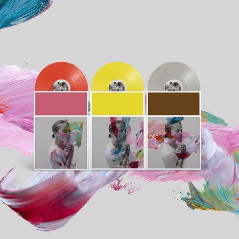 The National: I Am Easy To Find (Limited-Deluxe-Edition) (Yellow/Red/Grey Vinyl), 3 LPs