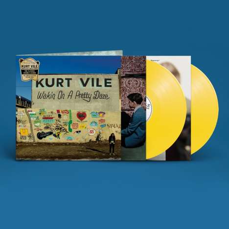 Kurt Vile: Wakin On A Pretty Daze (Limited Edition) (Yellow Vinyl), 2 LPs