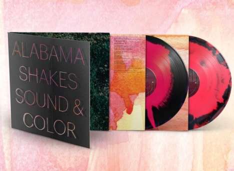 Alabama Shakes: Sound &amp; Color (Special Limited Edition) (Red/Black/Pink Mixed Vinyl), 2 LPs