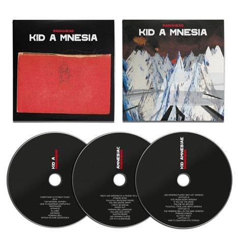 Radiohead: Kid A Mnesia, 3 CDs
