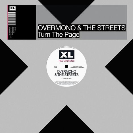 Overmono &amp; The Streets: Turn The Page, Single 12"