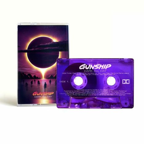 Gunship: Dark All Day (Transparent Purple MC) (+Bonustrack), MC