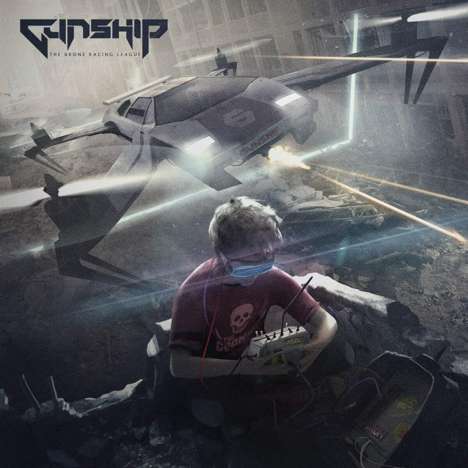 Gunship: The Drone Racing League (Green Vinyl), Single 7"