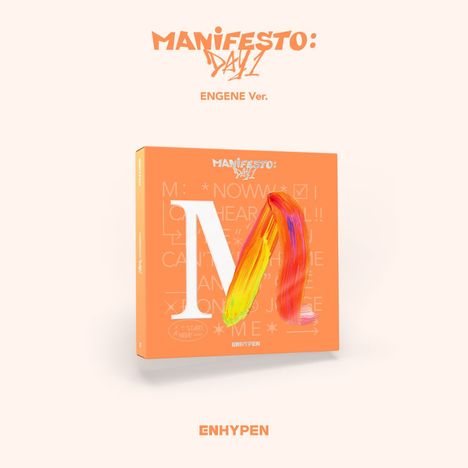 Enhypen: Manifesto: Day 1 (M : Engene Ver.), CD