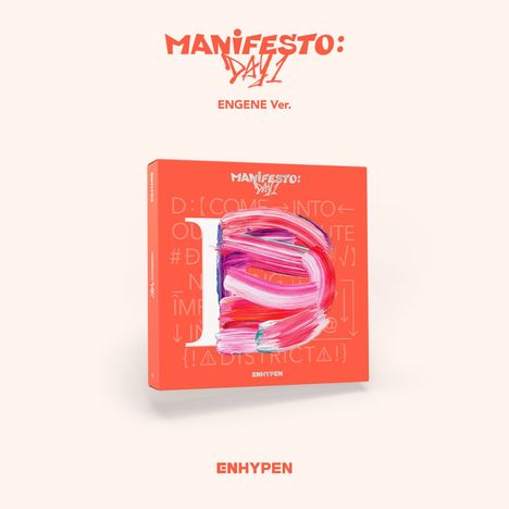Enhypen: Manifesto: Day 1 (D : Engene Ver.), CD