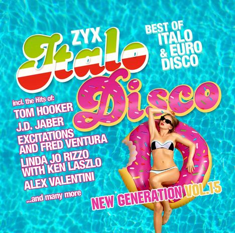 ZYX Italo Disco: New Generation Vol. 15, 2 CDs