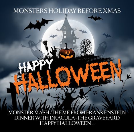 Happy Halloween (Monster's Holiday Before Xmas), 2 CDs