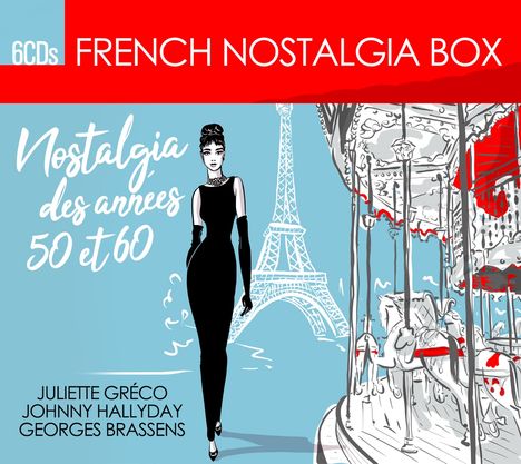 French Nostalgia Box: Nostalgie Des Annees 50 Et 60, 6 CDs