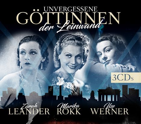 Filmmusik: Unvergessene Göttinnen der Leinwand, 3 CDs
