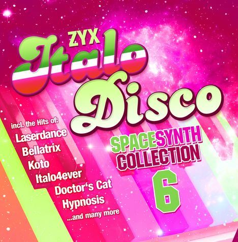 Italo Disco Spacesynth Collection 6, 2 CDs