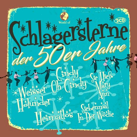 Schlagersterne der 50er Jahre, 2 CDs