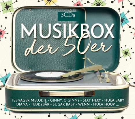 Musikbox der 50er, 3 CDs