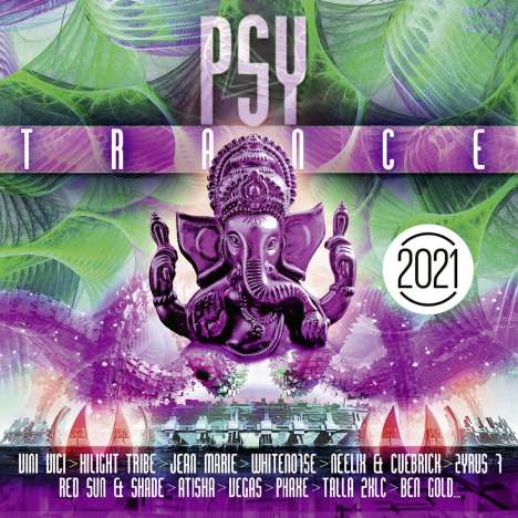Psy Trance 2021, CD