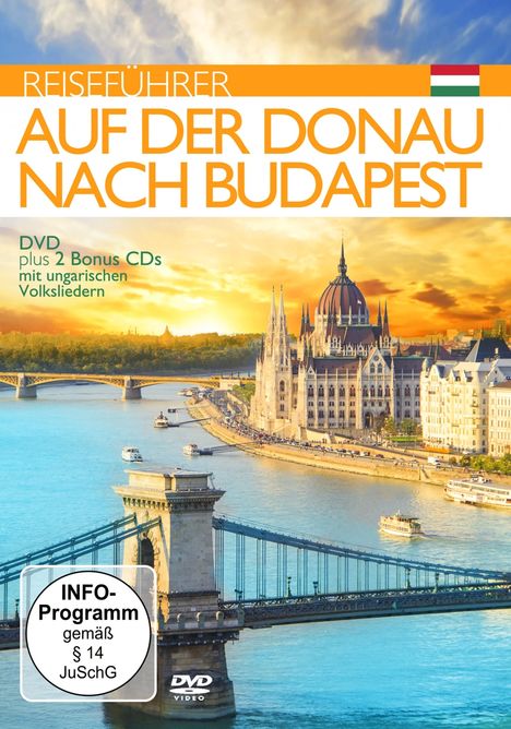 Auf der Donau nach Budapest, 1 DVD und 2 CDs