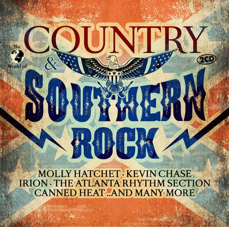 The World Of Country &amp; Southern Rock, 2 CDs