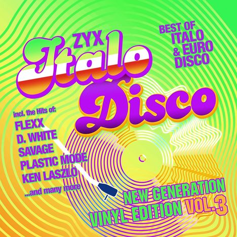 ZYX Italo Disco: New Generation Vinyl Edition Vol. 3, LP