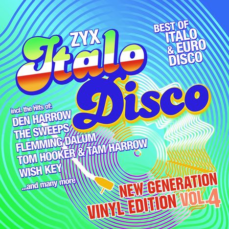 ZYX Italo Disco: New Generation Vinyl Edition Vol.4, LP