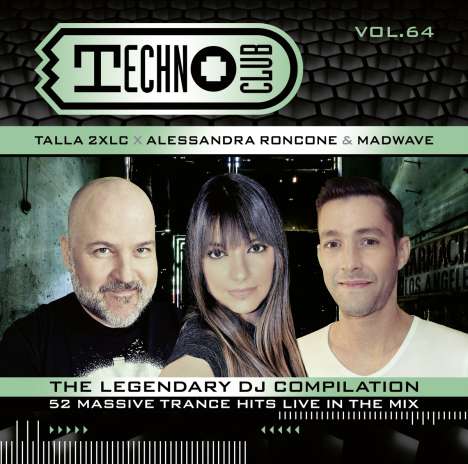 Techno Club Vol.64, 3 CDs