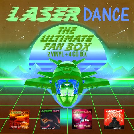 Laserdance: The Ultimate Fan Box (2022), 3 LPs und 3 CDs