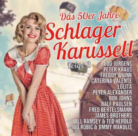 Das 50er Jahre Schlager-Karussell Vol.2, 3 CDs