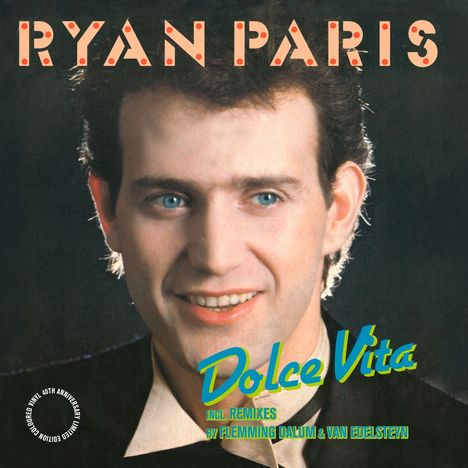 Ryan Paris: Dolce Vita (Colored Vinyl), Single 12"