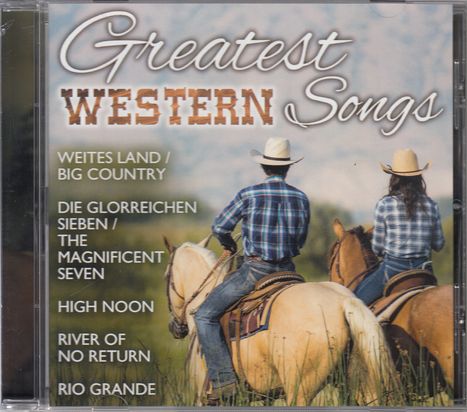 Greatest (Hollywood) Western Songs, CD