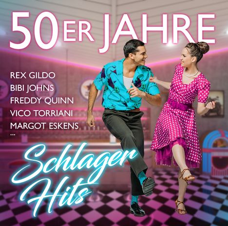 50er Jahre Schlager Hits, 2 CDs