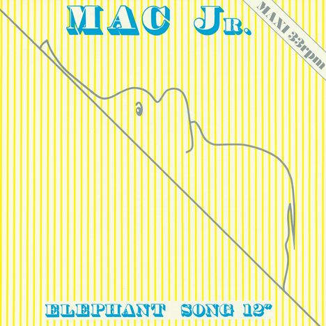 Mac Jr.: Elephant Song (Limited Edition) (Yellow Vinyl) (33 RPM), Single 12"