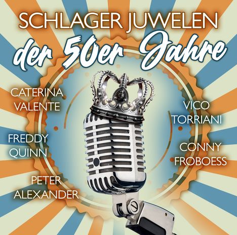 Schlager Juwelen der 50er Jahre, CD