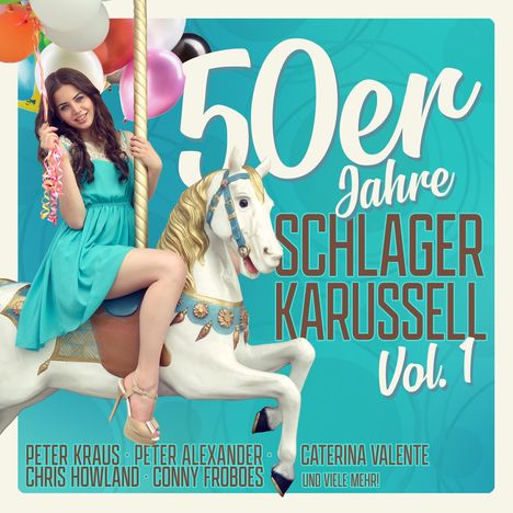 50er Jahre Schlager Karussell Vol. 1, CD