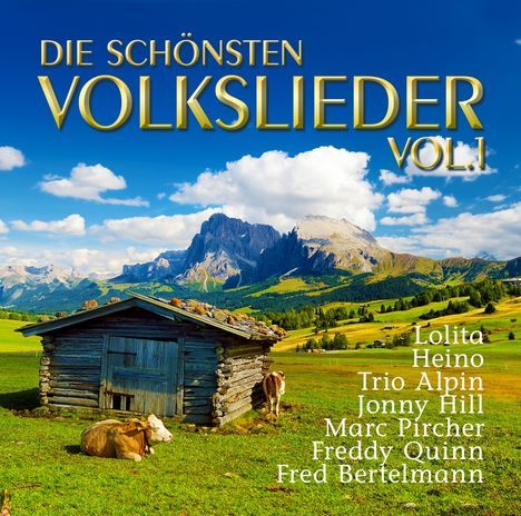 Die Schönsten Volkslieder Vol. 1, 2 CDs