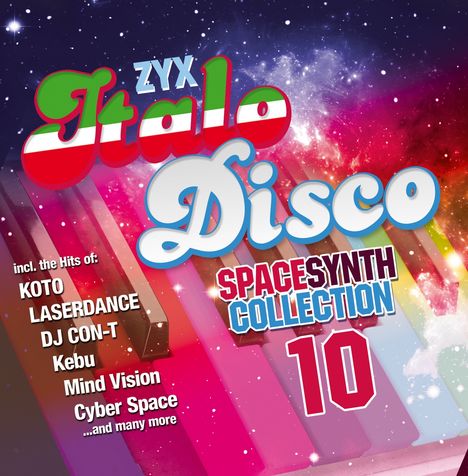 ZYX Italo Disco Spacesynth Collection 10, 2 CDs