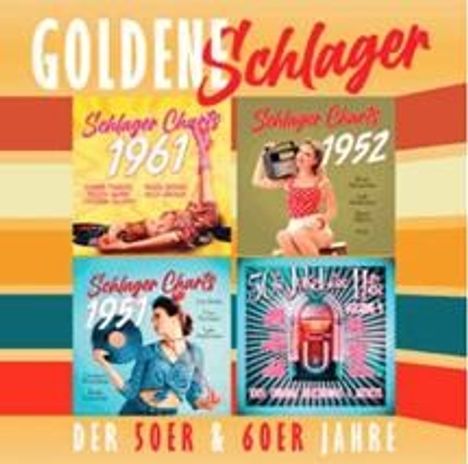 Goldene Schlager der 50er & 60er Jahre, 4 LPs