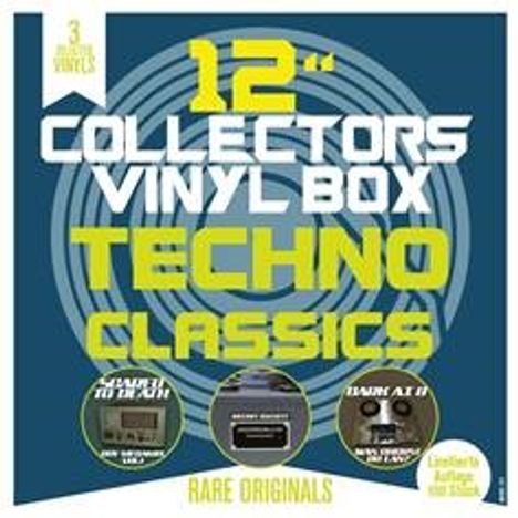 Secret Society-Scared to Death-Dark a.T. 8: 12" Collector s Picture Vinyl Box: Techno Classics, 3 LPs