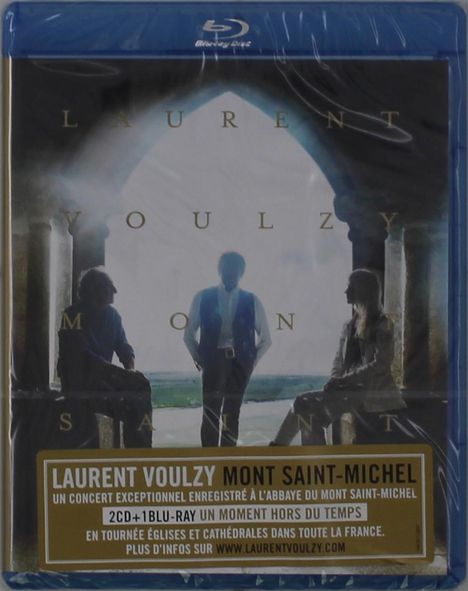 Laurent Voulzy: Mont Saint-Michel, 2 CDs und 1 Blu-ray Disc