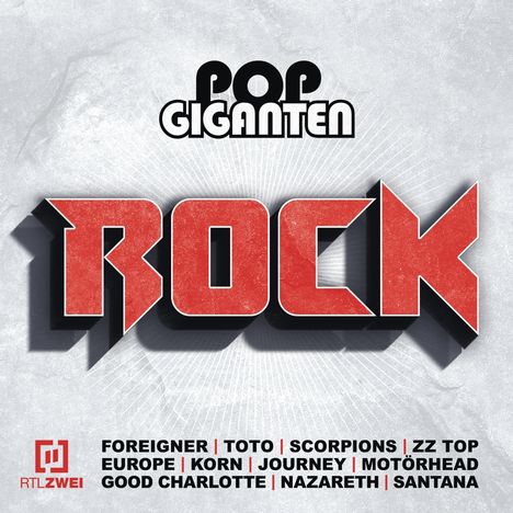 Pop Giganten Rock, 3 CDs