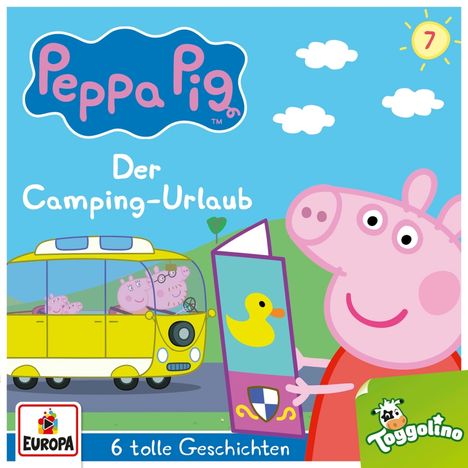 Peppa Pig (007) Der Camping-Urlaub (und 5 weitere Geschichten), CD